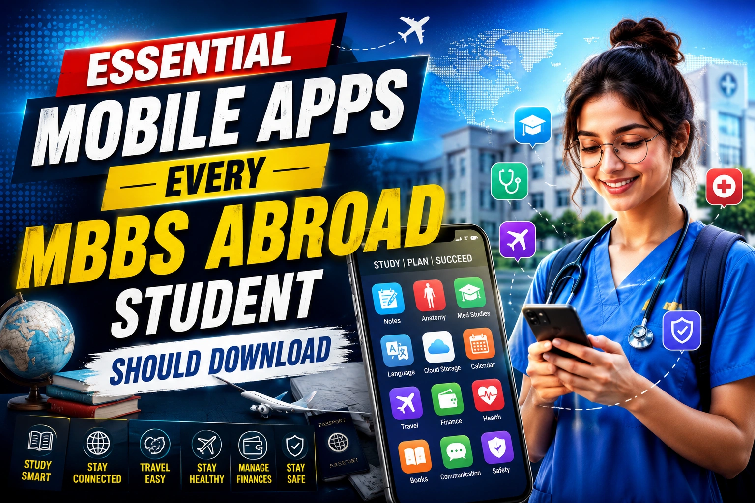 Essential Mobile Apps Every MBBS Abroad Student Should Download